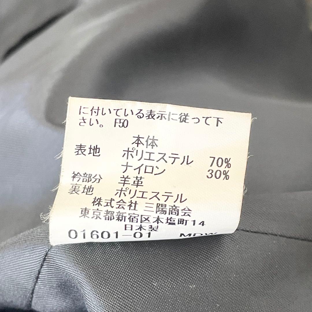 バーバリー ステンカラーコート【M】ブラック シンプル 仕事 春 ライナー脱着