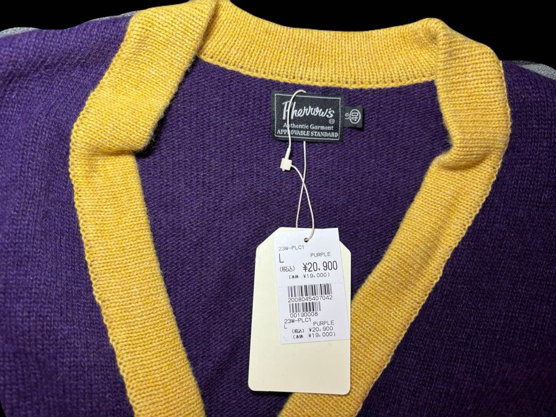 フェローズ Pherrow’s 23W-PLC1 レタードワッペン　サイズ40