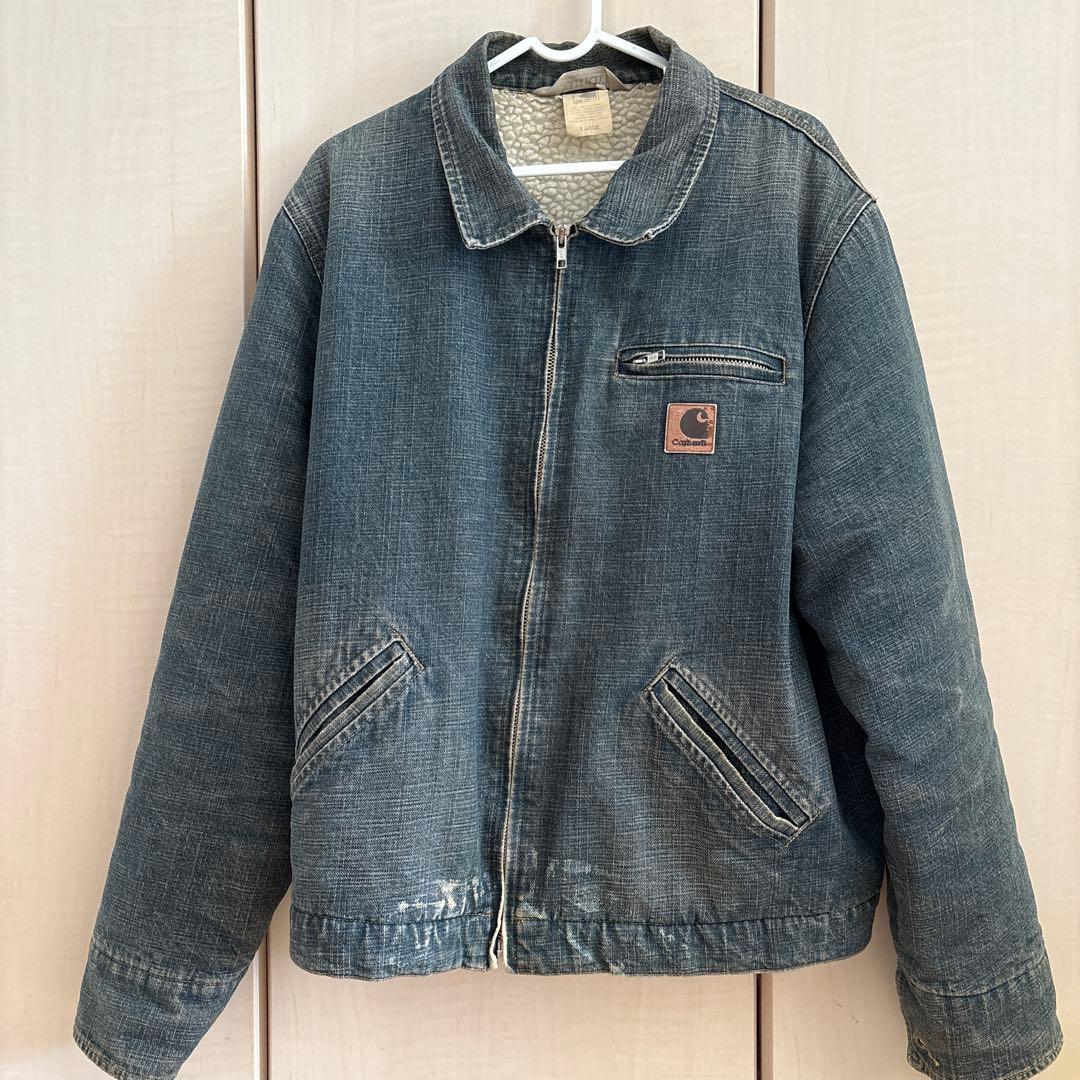 ま*こ様 Carhartt デニム ジャケット