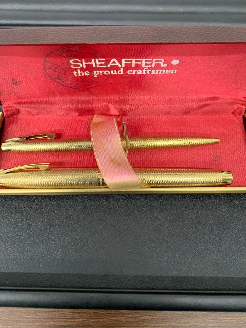 SHEAFFER ゴールド ボールペン・万年筆、ボールペンセット