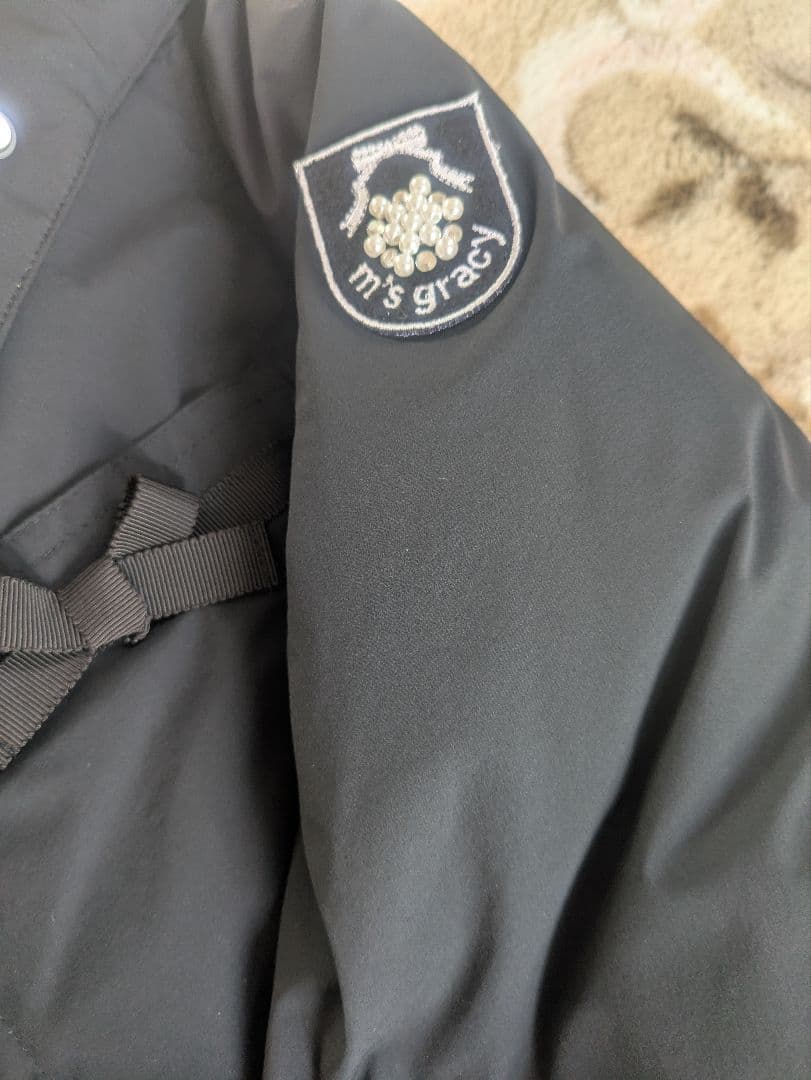 エムズグレイシー♡カタログ掲載　2Wayロングダウンコート　新品同様極美　40