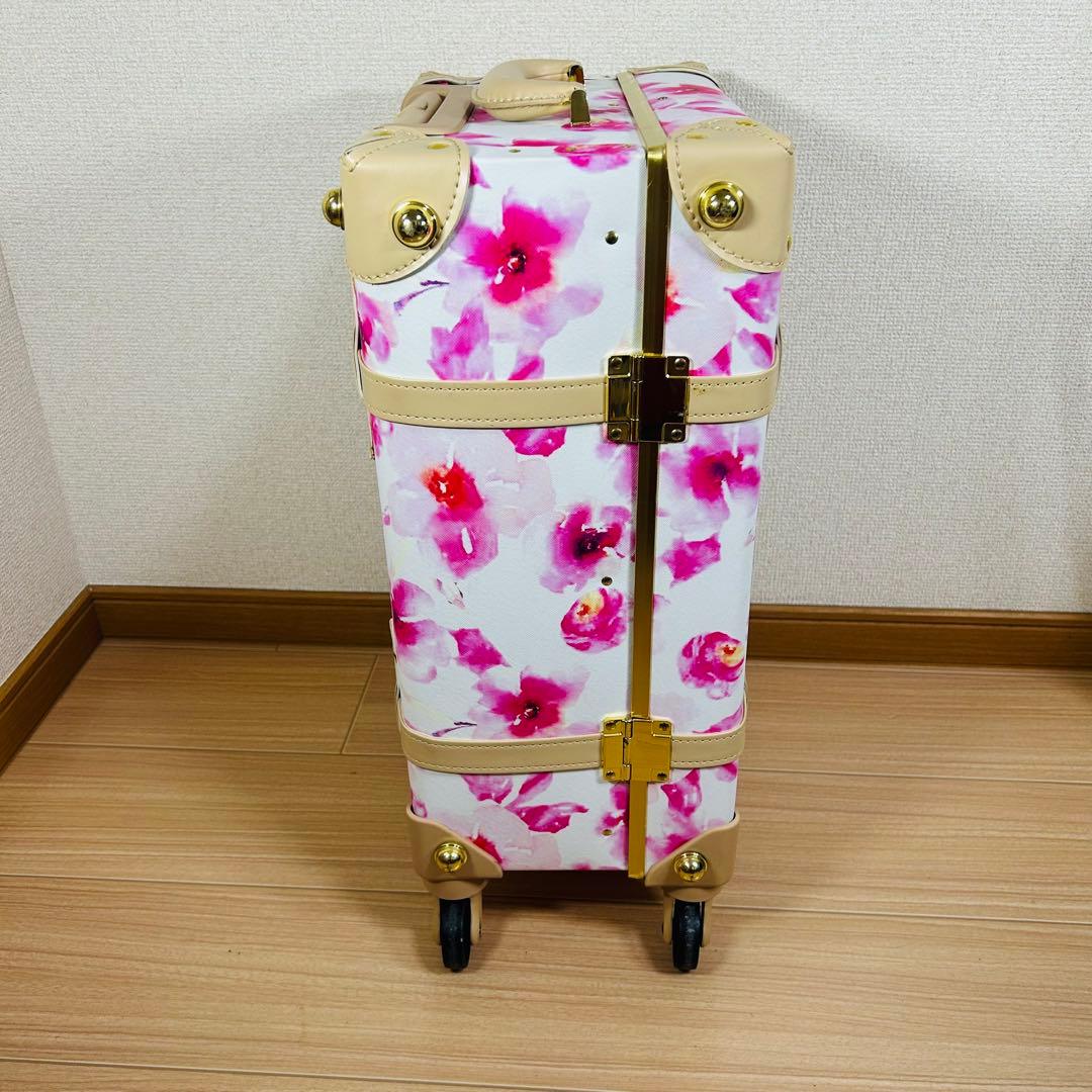 シフレ キャリーケース 旅行カバン ユーラシアトランク ピンク　花柄