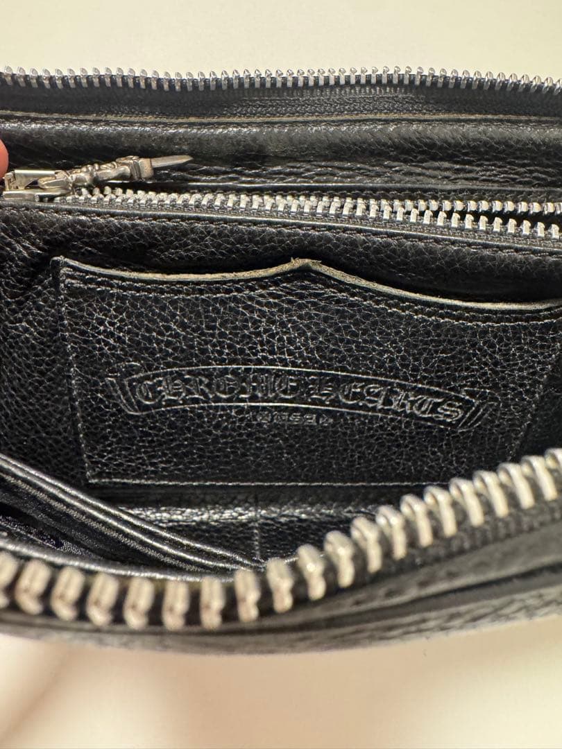 正規店購入 CHROME HEARTS REC F ZIP PLANE 長財布