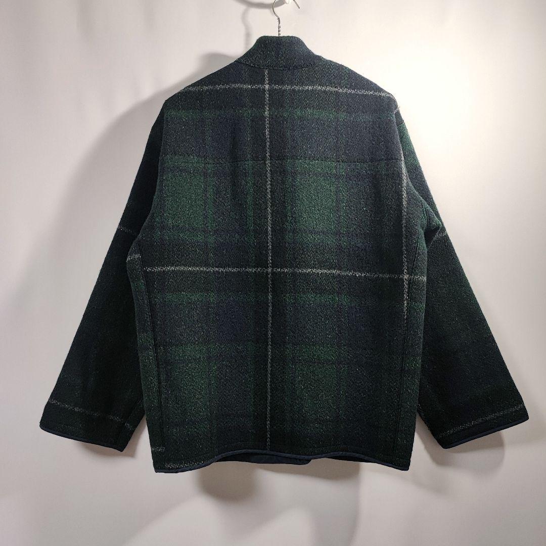 45rpm ダッフルコート チェック柄 ショート丈 サイズ3 Lサイズ
