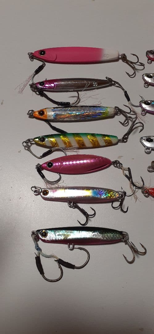 フリッパー スピンビーム Rサーディン ジョルティー オフベイト等 ジグヘッド系