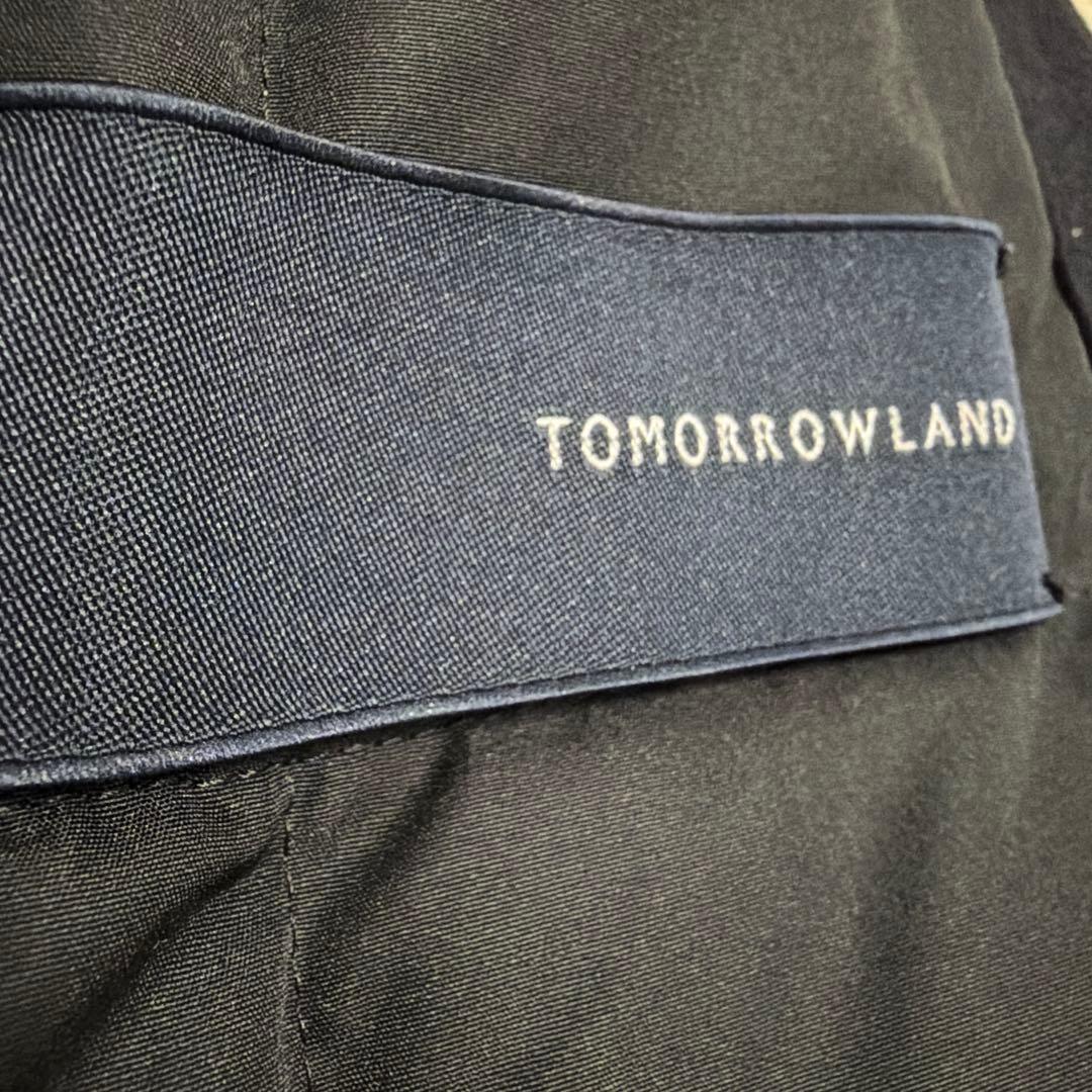 【極美品】トゥモローランド ウールカシミヤ フィールドジャケット ネイビー M