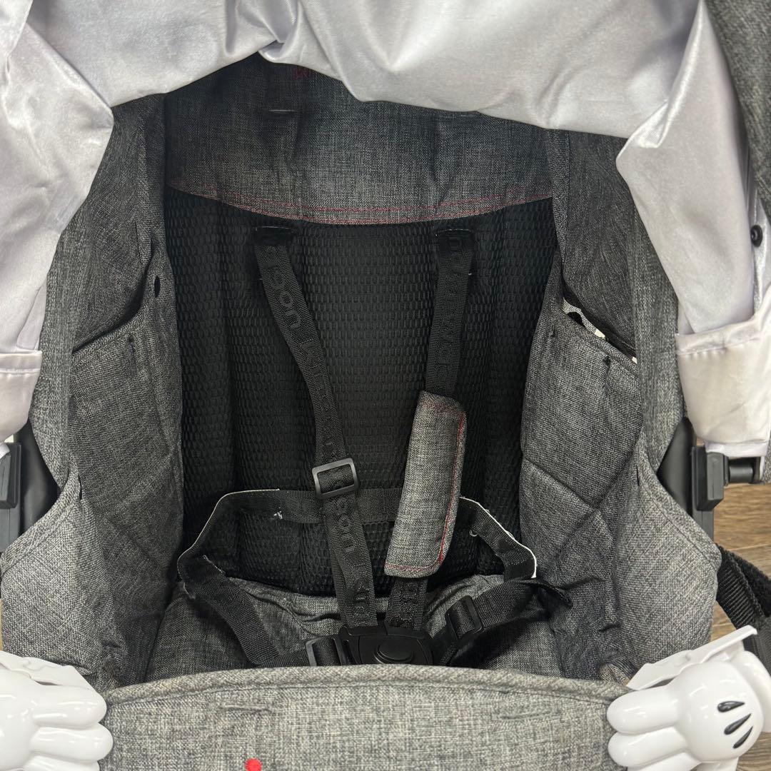 キンダーワゴン DUO シティHOPII 2人乗りベビーカー バギー