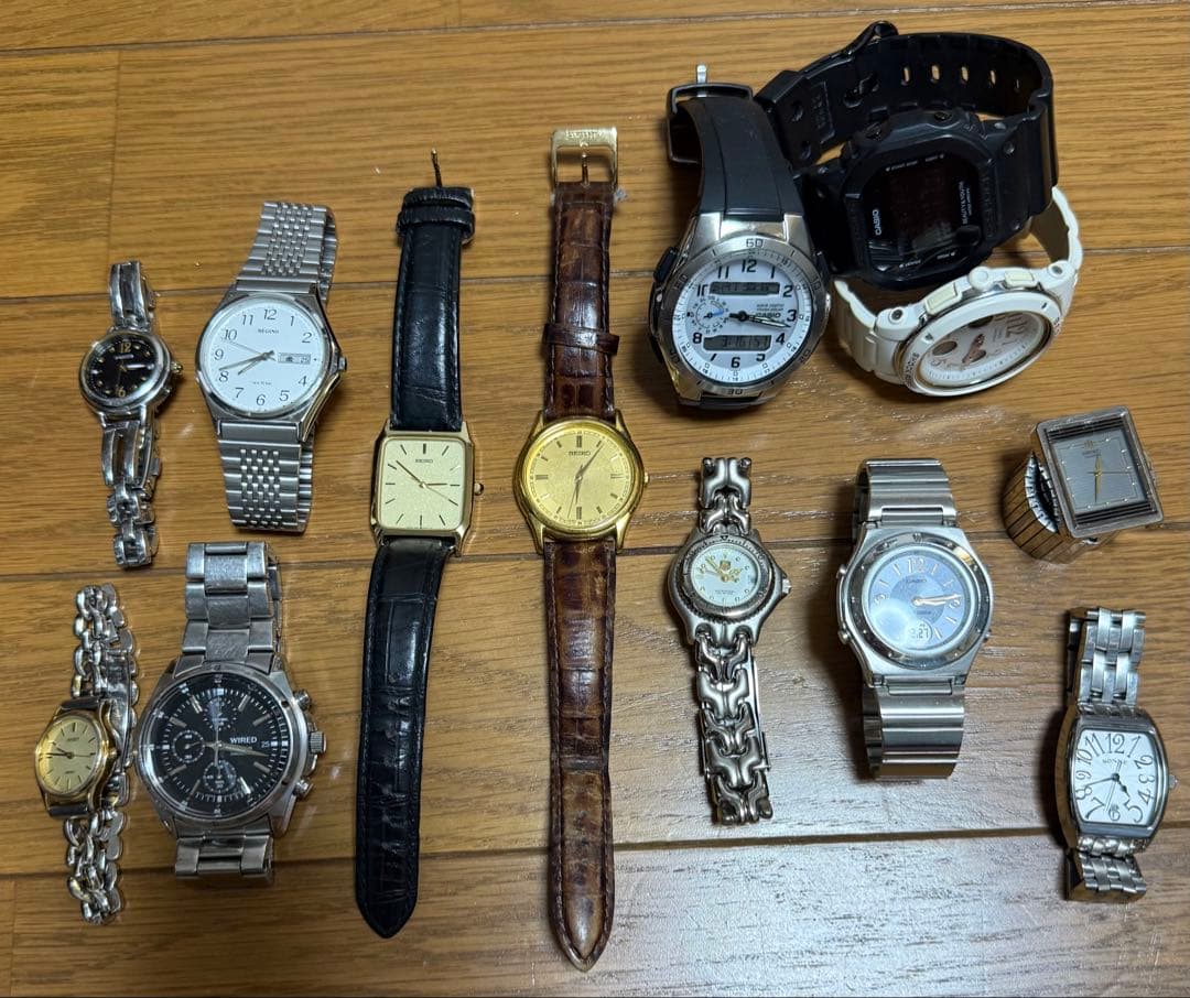 100個 まとめ売り CASIO CITIZEN SEIKO G-SHOCK