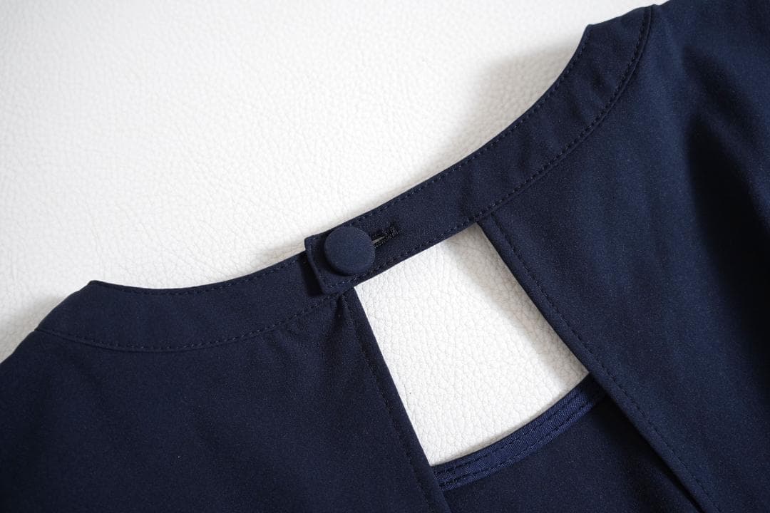 740t*新品 エストネーション バックオープンオールインワン