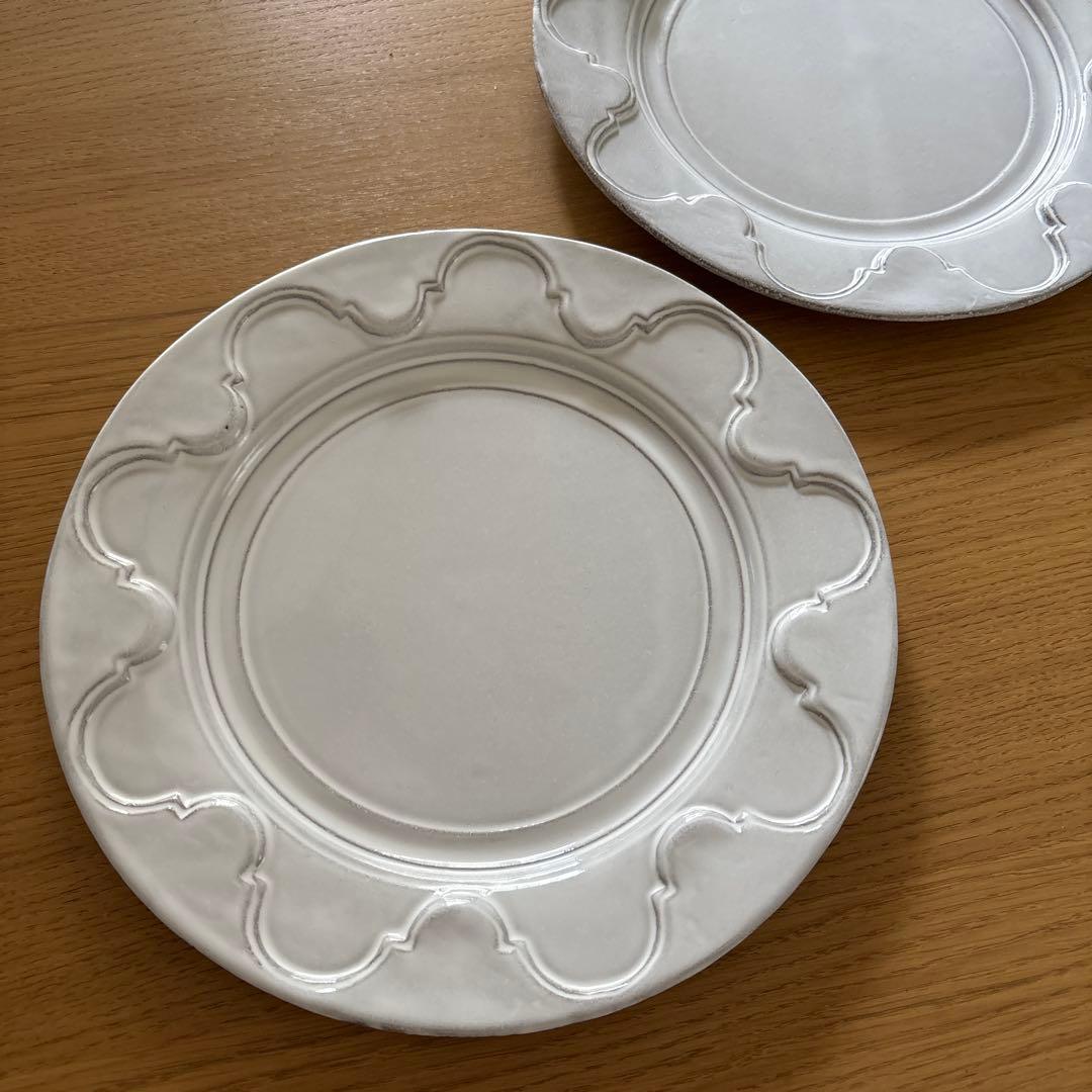 アスティエ　グランシャレ　27cmプレート2枚セット