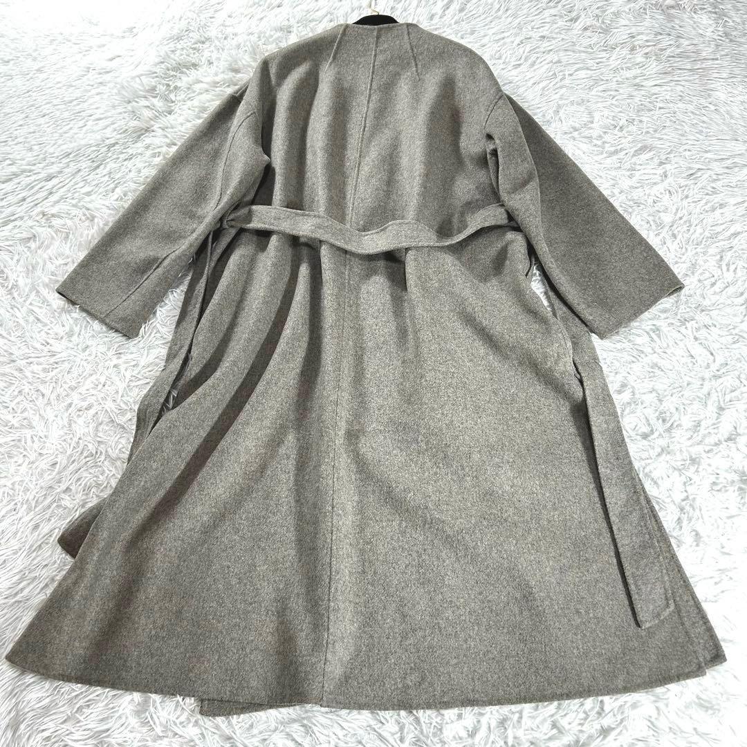 イエナ 美品✨MANTECOダブルフェイスリバーコート ベージュ38