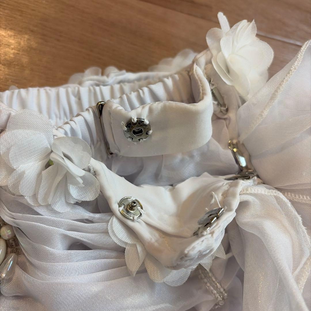 kana kana！hoydaベリーダンスセットアップ ホワイト