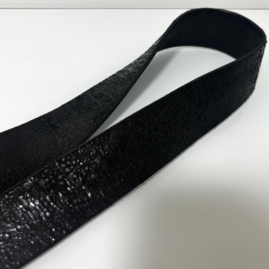 RRL ダブルアールエル エイジング加工 バックル レザーベルト 32