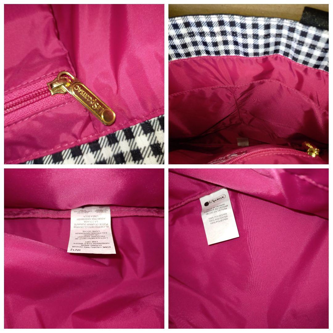 未使用 レスポート ピンクハウストートバッグ うさぎ