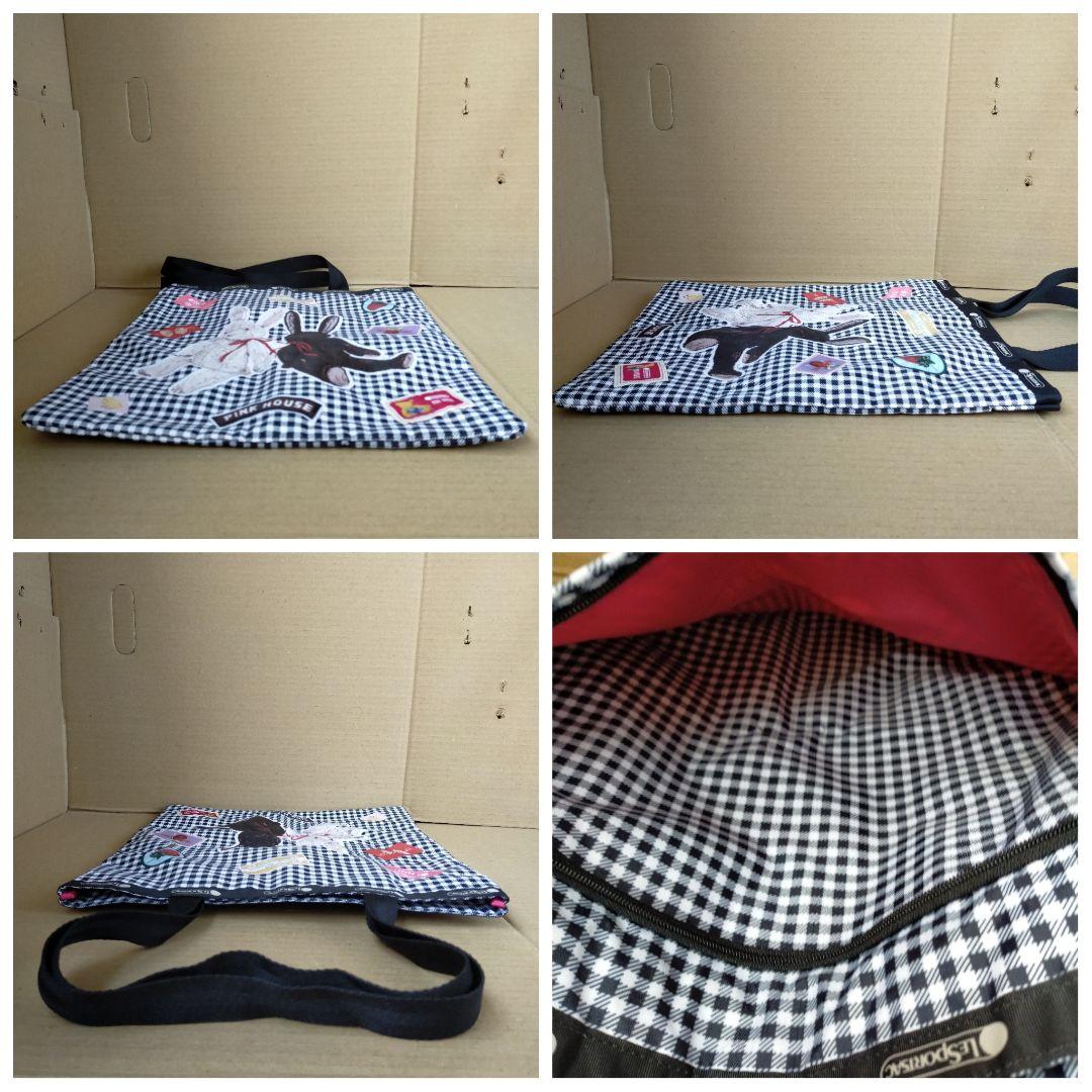 未使用 レスポート ピンクハウストートバッグ うさぎ