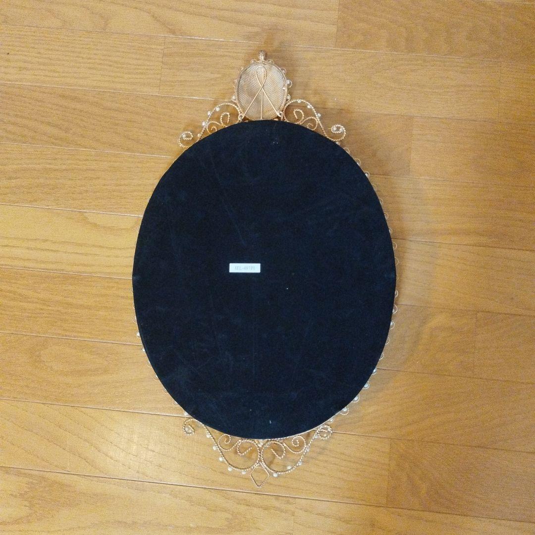 新品未使用品 IRON CLOTH 壁掛けミラー ピンク JEL-497PI