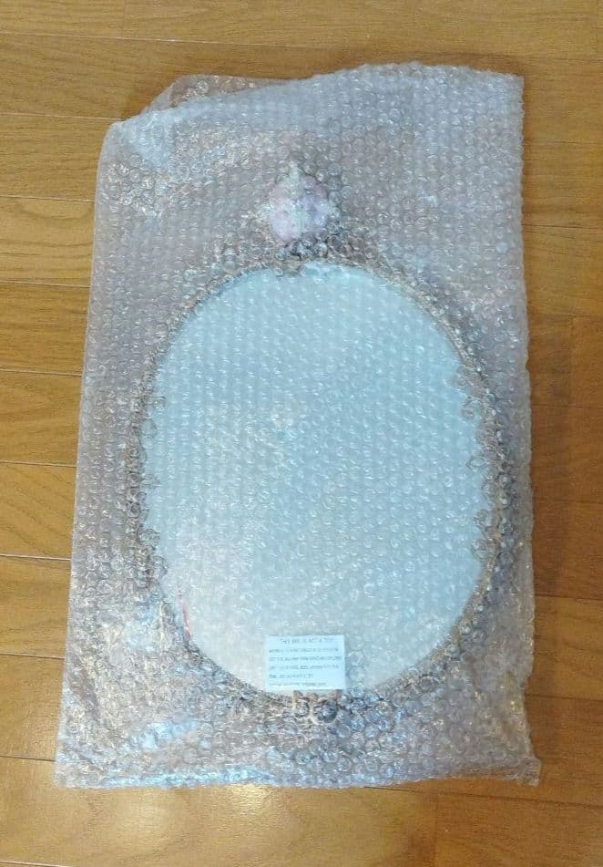 新品未使用品 IRON CLOTH 壁掛けミラー ピンク JEL-497PI