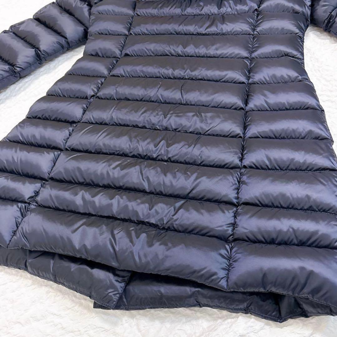 未使用級✨ ケープホーン CAPEHORN ファー付きダウンコート ネイビー