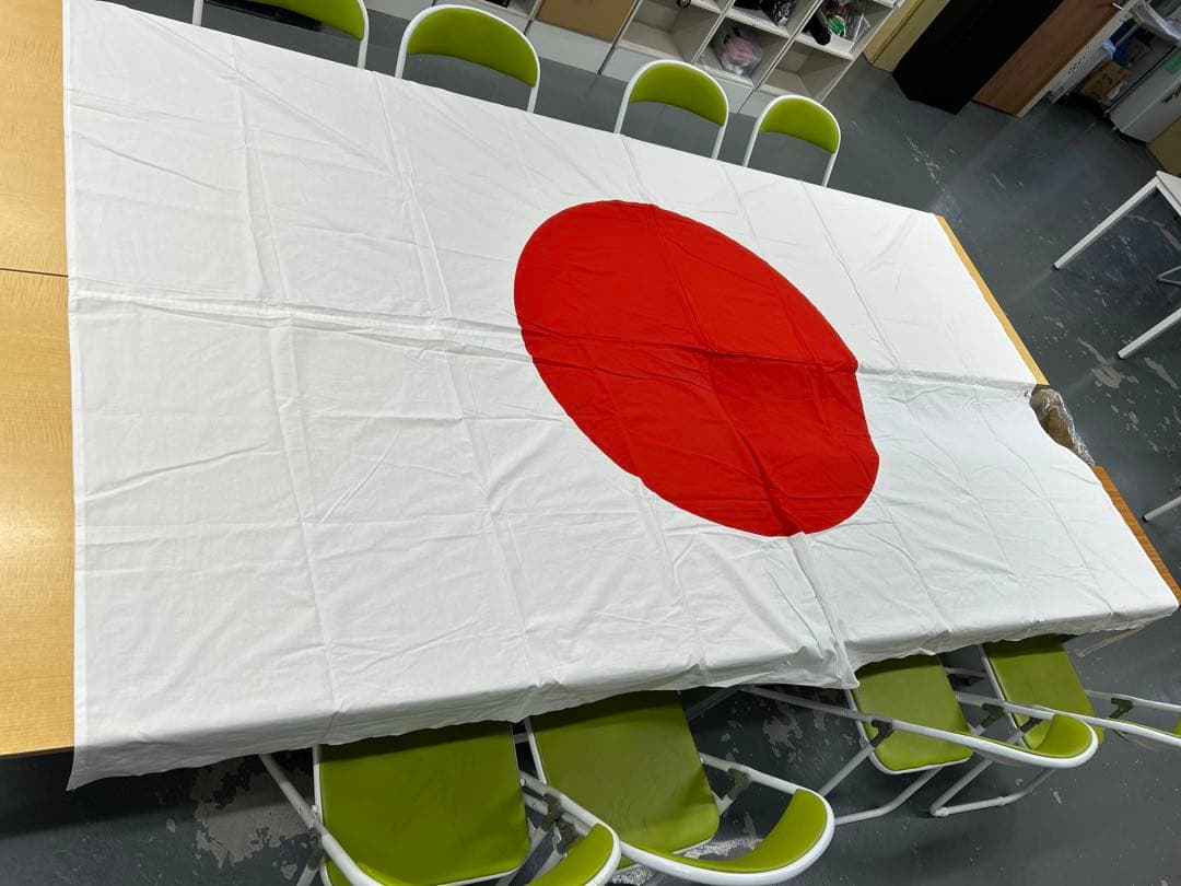 国旗　日章旗　大判1730×2600mm 綿100% スポーツ観戦　応援　行事