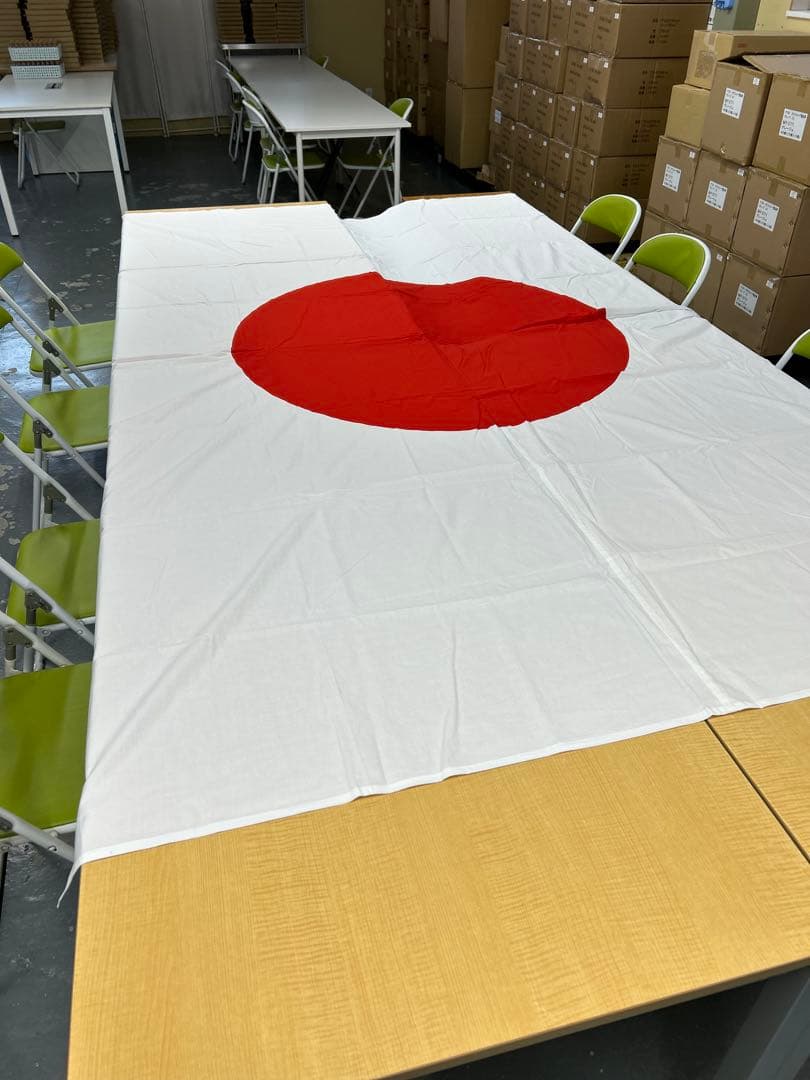 国旗　日章旗　大判1730×2600mm 綿100% スポーツ観戦　応援　行事