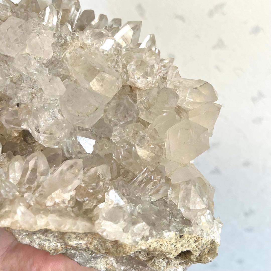 ごつい　最高級　聖地ヒマラヤ マニハール産　高波動 天然水晶クラスター