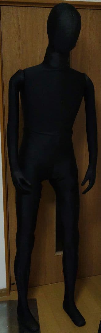 フレキシブルマネキン トルソー　ブラック　全身　展示　ポージング可能　可動式