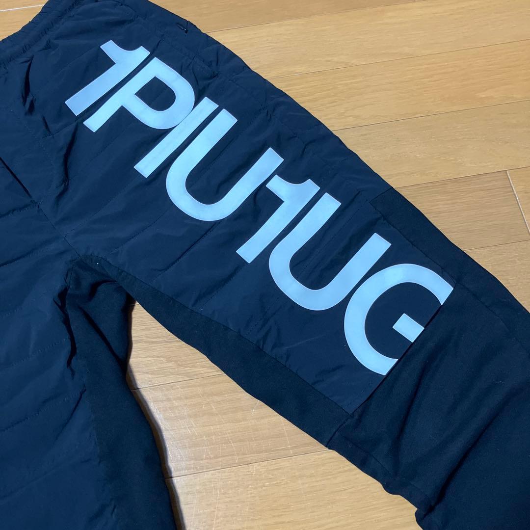 【1PIU1UGUALE3 RELAX】ビッグロゴパデッドパンツ