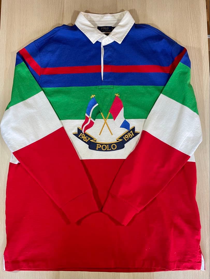 未使用　Polo Ralph Lauren クロスフラッグ スエット XL