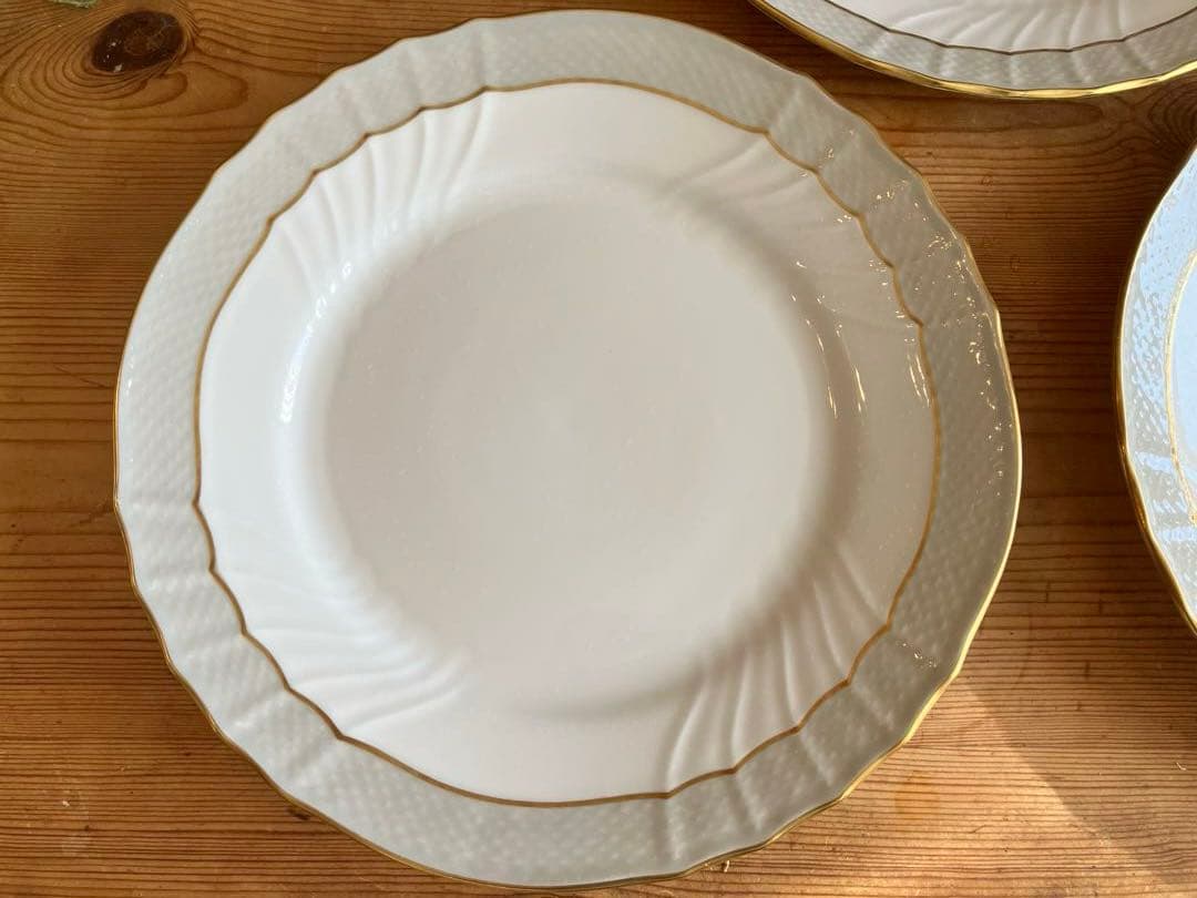 ジノリ　ベッキオグレース　24.5ディナープレート×3