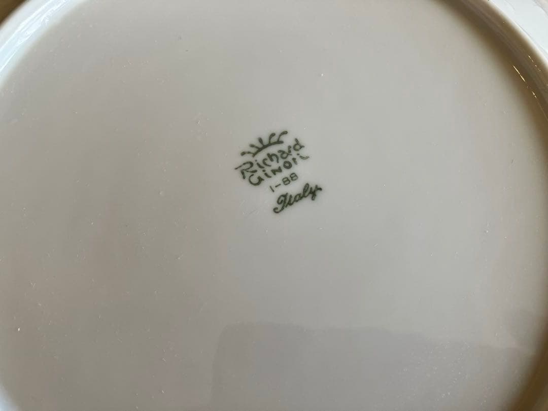 ジノリ　ベッキオグレース　24.5ディナープレート×3