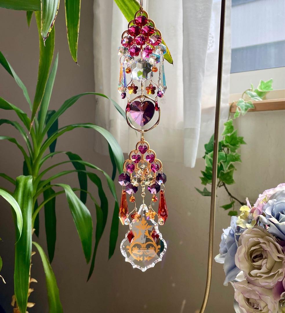 サンキャッチャー スワロフスキー aphrodite様おまとめページ