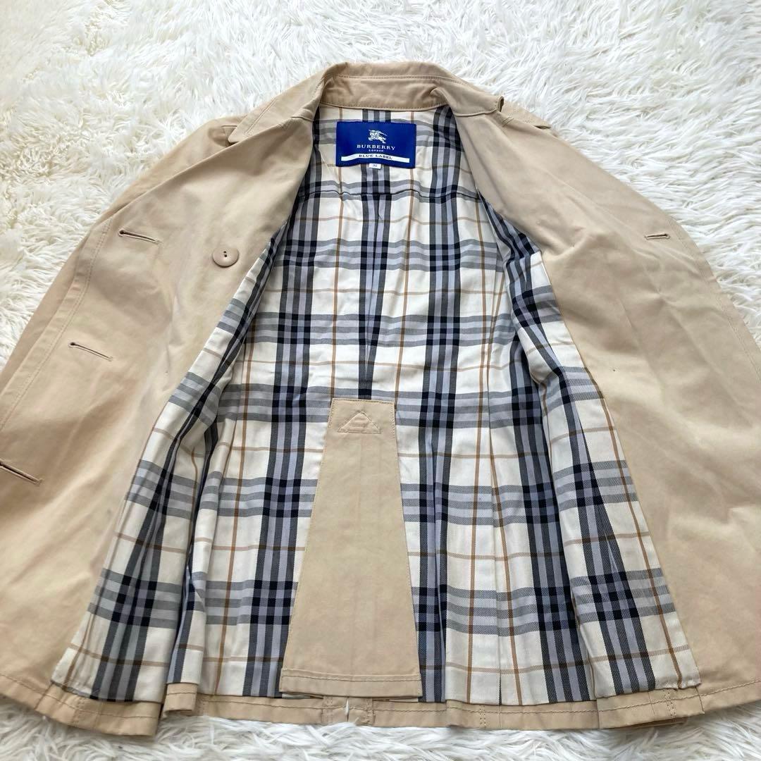 ay.n 　バーバリーブルーレーベル　トレンチコート　ノバチェック