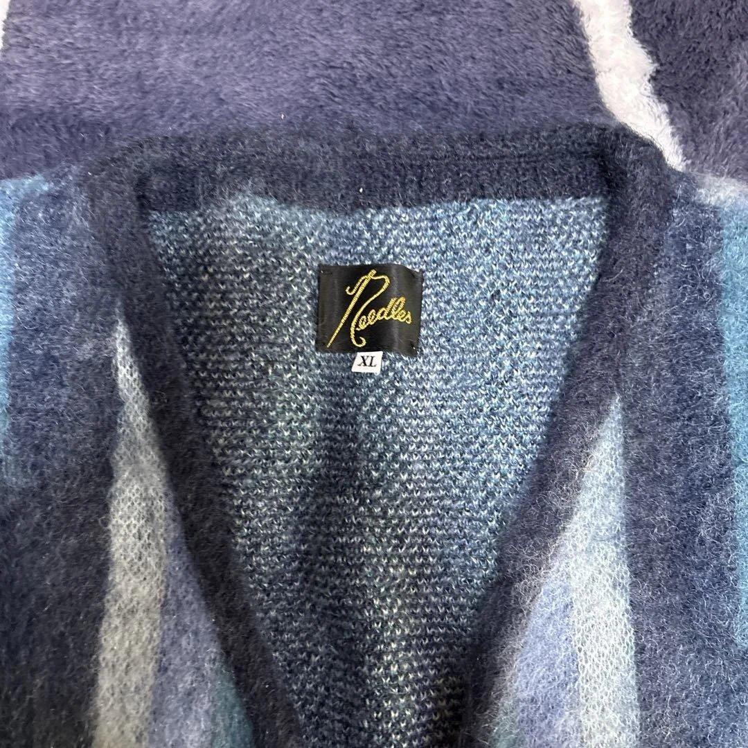 daftman Needles BEAMS 別注 モヘアカーディガン XL