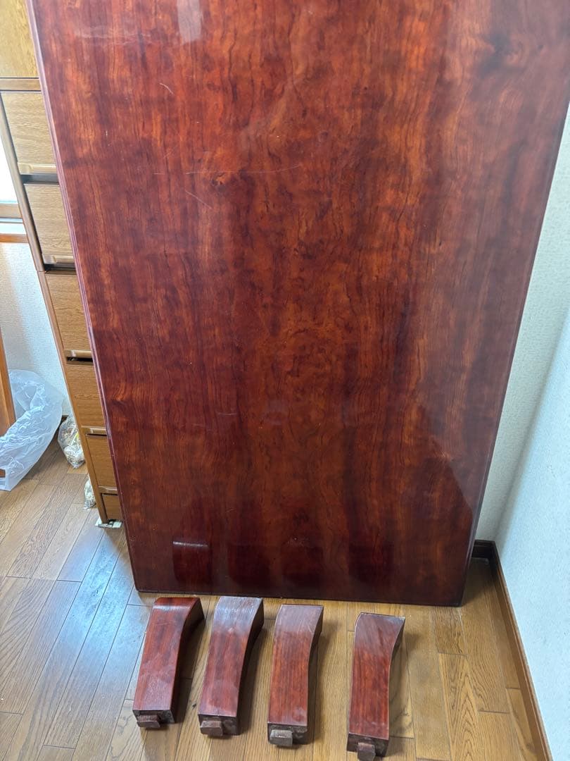座卓　一枚板【引き取り専用】