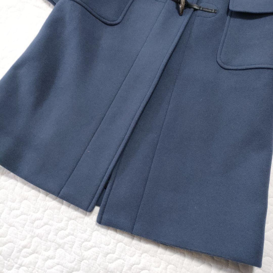 極美品✨マッキントッシュ　ロングダッフルコート　ブルーグレー　38