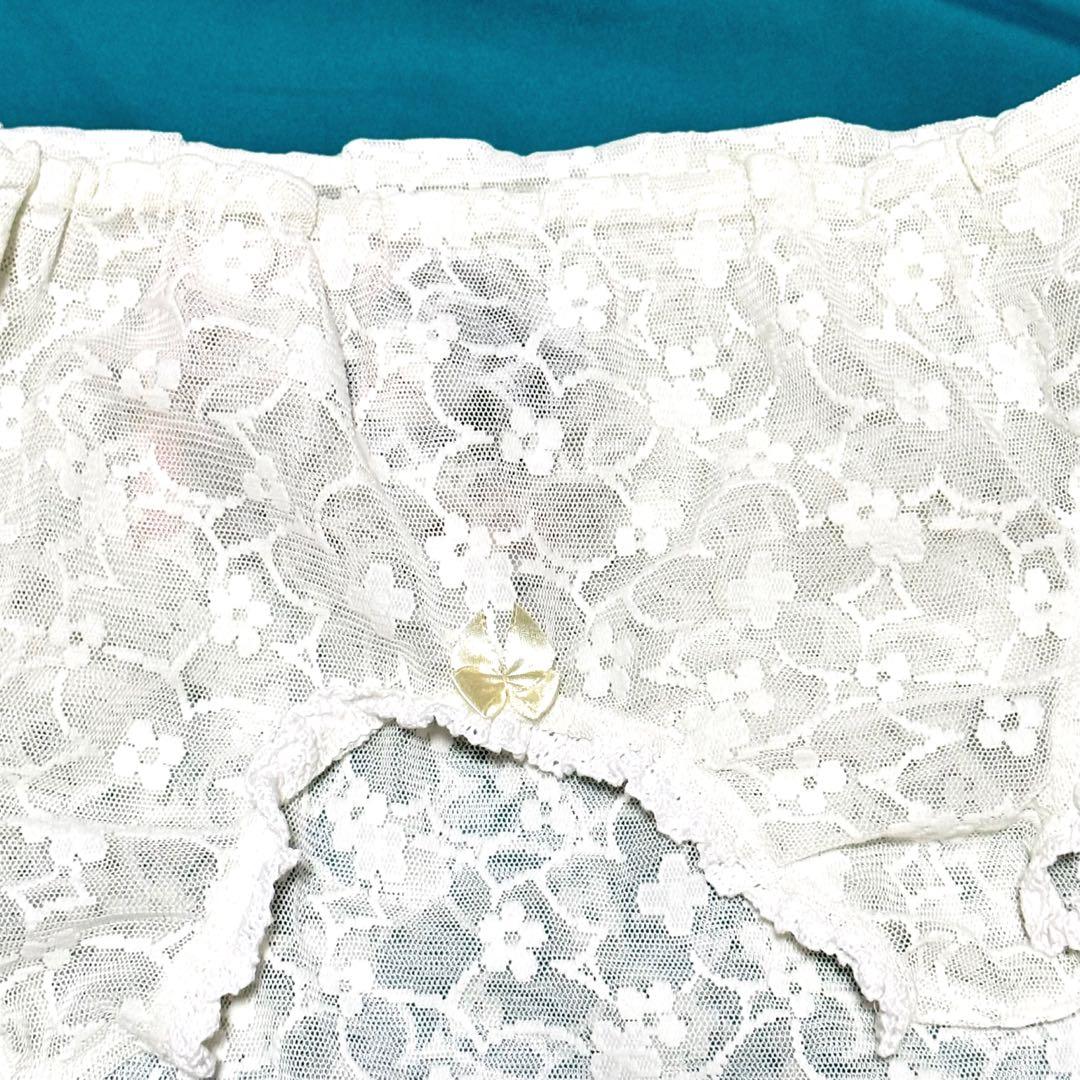 Jenny fax レースフリルスカート 日本製 Fサイズ