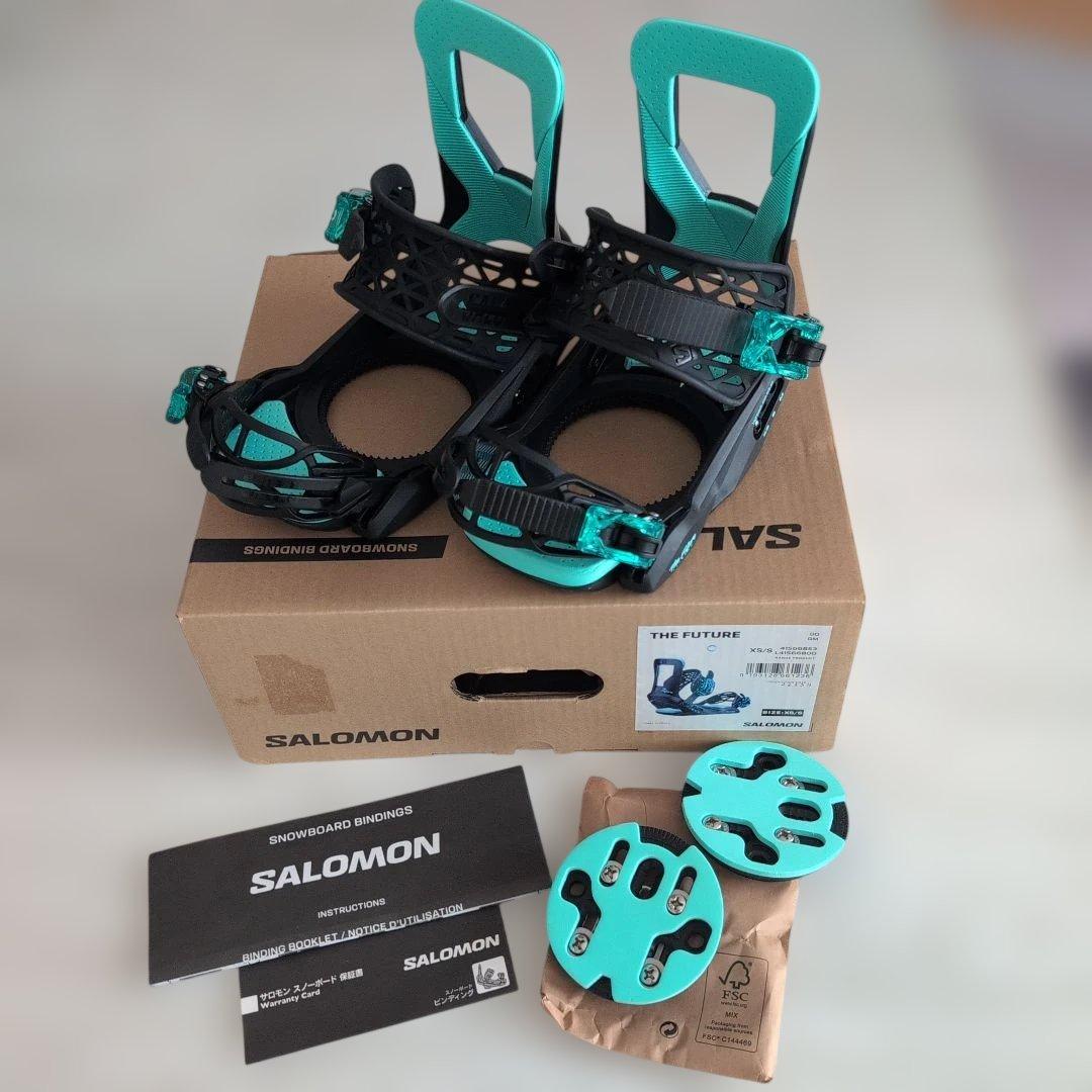 未使用 SALOMON THE FUTURE XS/S ビンディング　26/25