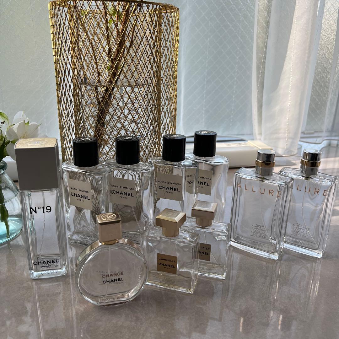 CHANEL香水空き瓶　10本