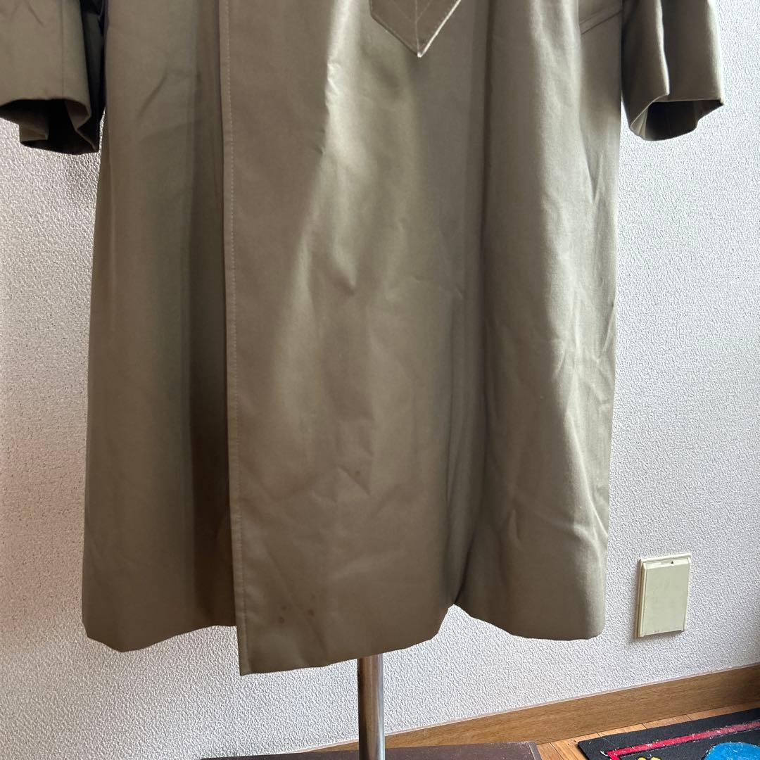 Aquascutum オリーブ トレンチコート ダブルボタン　メンズ