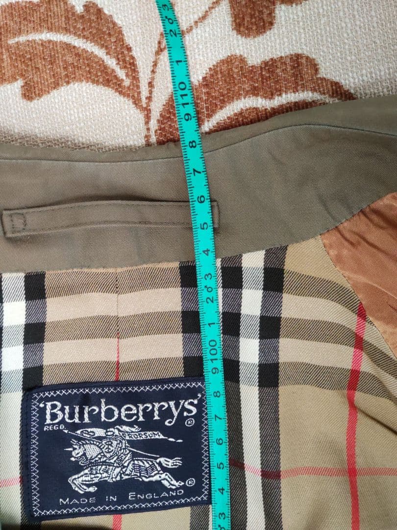 Burberrys オリーブグリーン ステンカラーコート