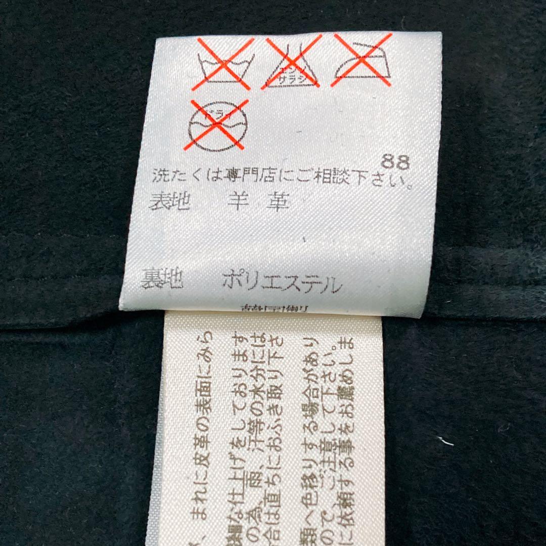 ダナ・キャラン【DKNY】ラムレザー シャツ ジャケット 革ジャン ヴィンテージ