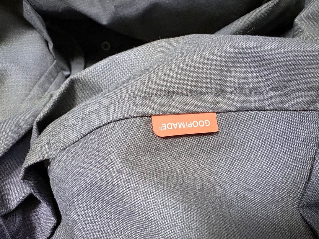 トップス GOOPiMADE 2-Layer Oversized Shirt GSR-01