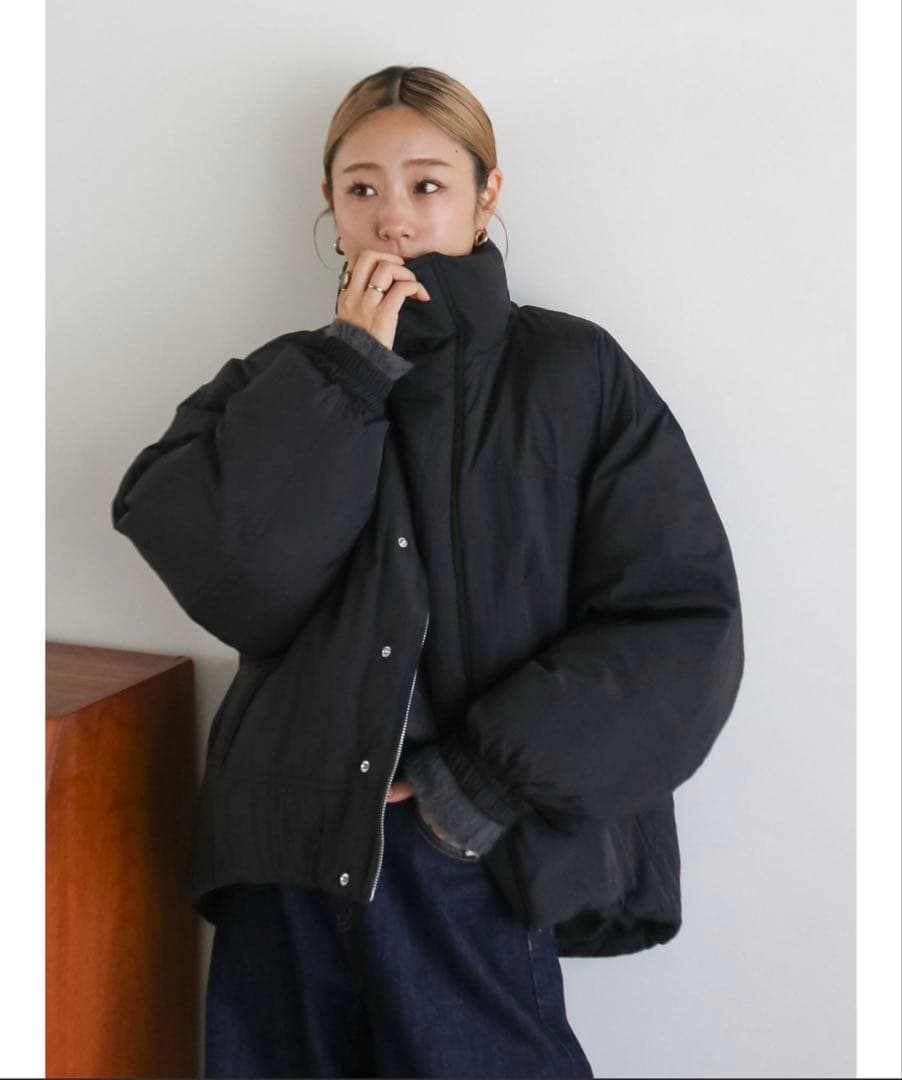 Ungrid モンスターコート BLACK サイズF