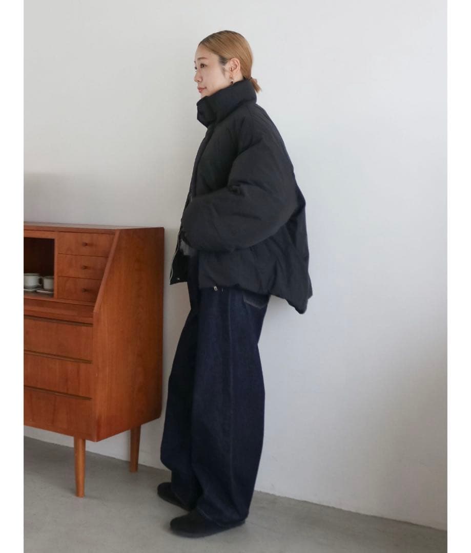 Ungrid モンスターコート BLACK サイズF