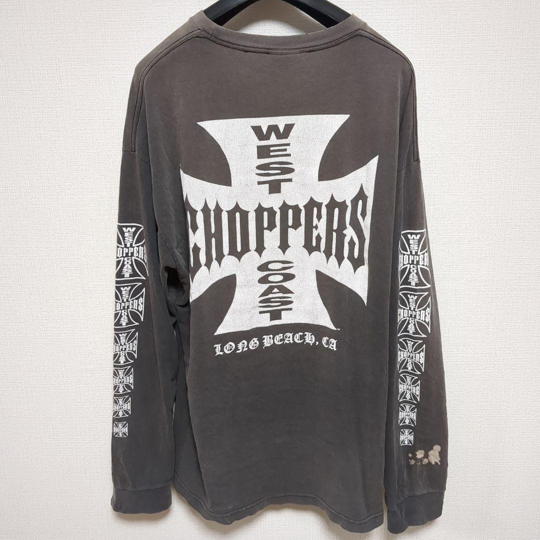 90s 鬼フェード　ウエストコーストチョッパーズ　US製造　ボロ