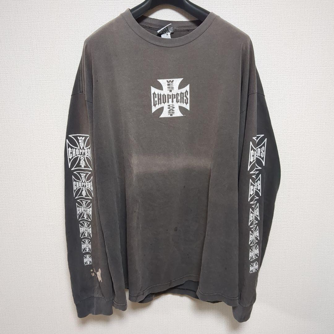 90s 鬼フェード　ウエストコーストチョッパーズ　US製造　ボロ