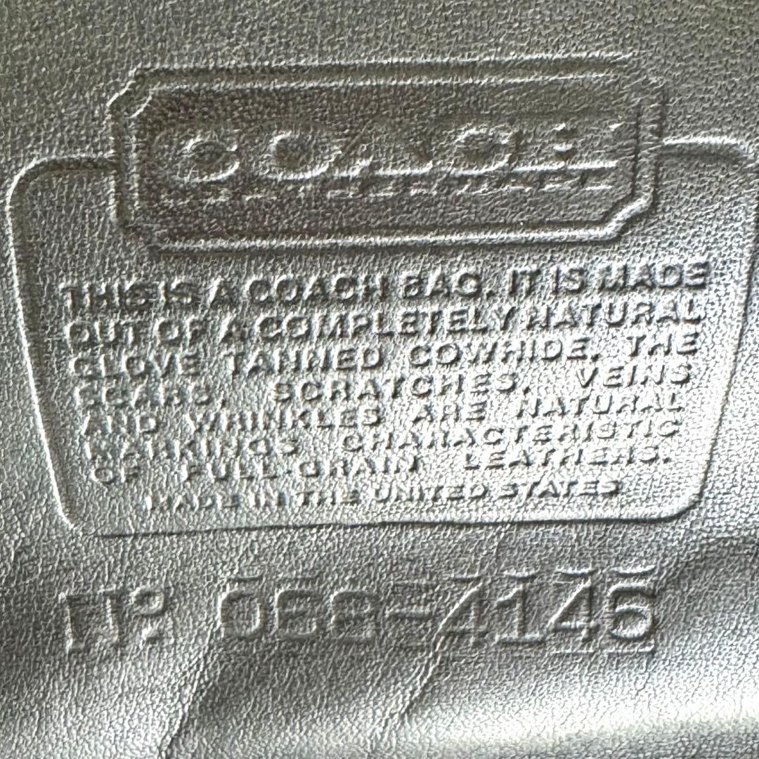 ✨希少色 ✨COACH ボストンバッグ ヴィンテージ グラブタンレザー 濃緑