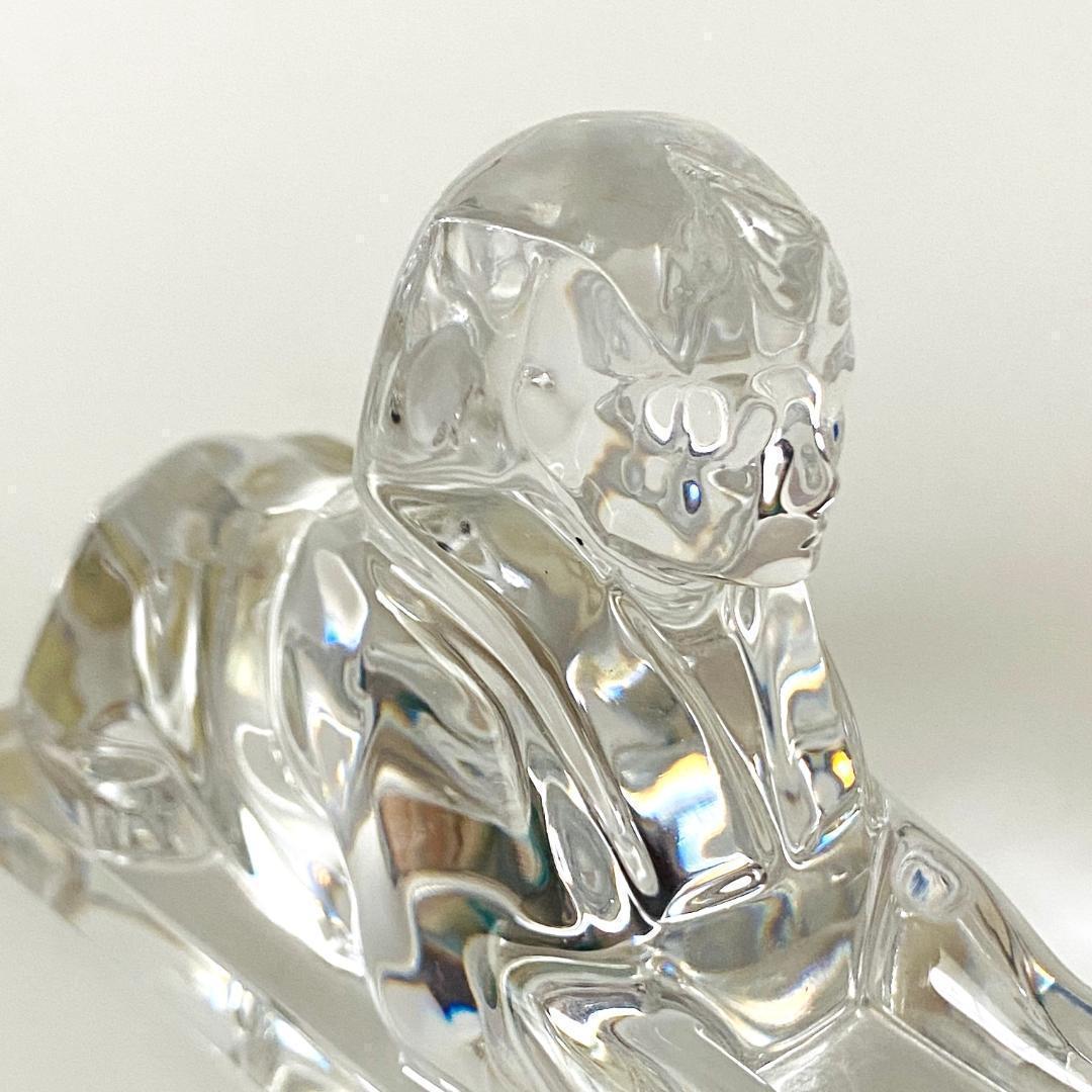 美品【バカラ】動物 スフィンクス 置物 インテリア★美品★幸運★魔除け1