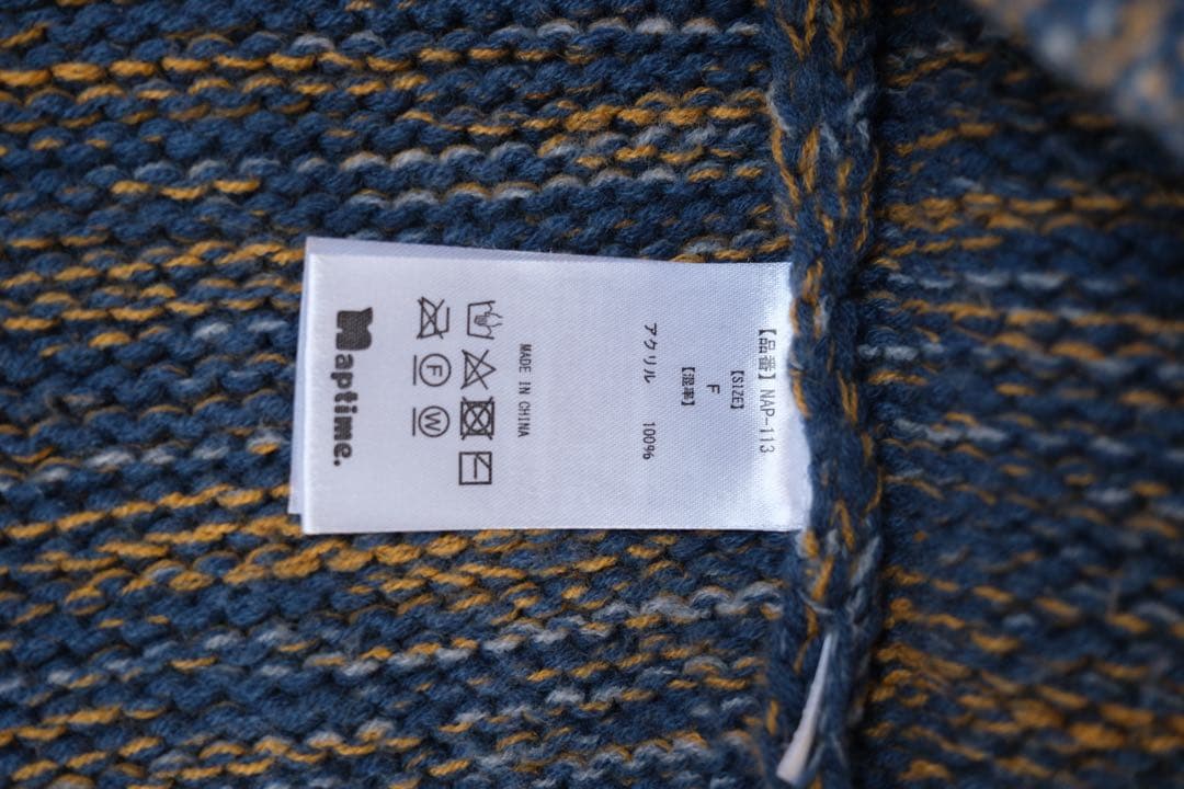 naptime カーディガン　23aw