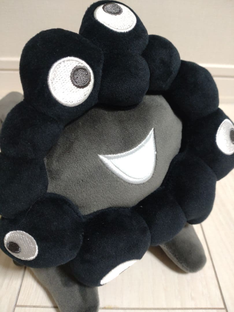 【М】黒ミャクミャク 這い型 ぬいぐるみ Мサイズ 万博 ミャクミャク